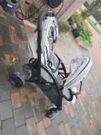 Tweelingbuggy Joie Evalite Grijs + accessoires, Kinderen en Baby's, Kinderwagens en Combinaties, Gebruikt, Duowagen, Ophalen, Kinderwagen
