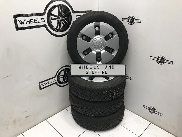 VW UP Staal velgen 14 inch Winterbanden 4x100, Auto-onderdelen, Banden en Velgen