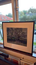 Schilderij Jan Bijster - de oude appelboom - 1975!, Ophalen