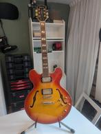 Richwood RE-500 Semi Hollow Sunburst + Standaard, Ophalen, Gebruikt, Hollow body, Overige merken