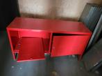 Locker Ikea tv meubel rood, Huis en Inrichting, Ophalen, Zo goed als nieuw