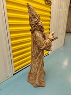 Groot Tuinbeeld - Lezende Tovenaar, Tuin en Terras, Tuinbeelden, Ophalen, Gebruikt, Kunststof, Overige typen