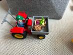 Playmobil country tractor met laadbak - 6131, Kinderen en Baby's, Speelgoed | Playmobil, Ophalen of Verzenden, Zo goed als nieuw