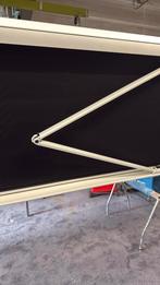 NIEUW zonnescherm breed 580 x 350 uitval somfy IO afstand, Ophalen, 450 cm of meer, Nieuw, Elektrisch