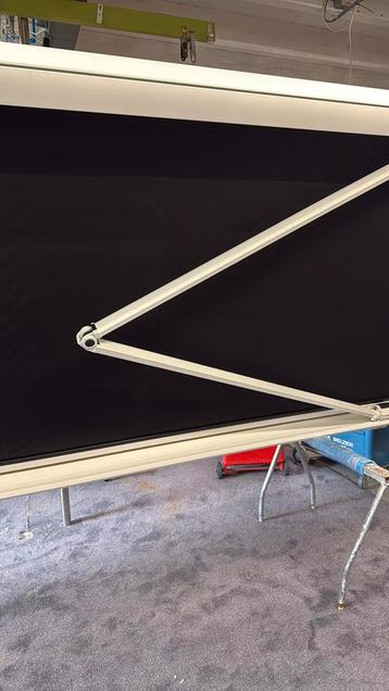 NIEUW zonnescherm breed 580 x 350 uitval somfy IO afstand beschikbaar voor biedingen