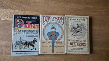 3 Oude Dik Trom Boeken beschikbaar voor biedingen