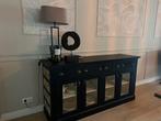 Dressoir zwart, Huis en Inrichting, Ophalen, Zo goed als nieuw, 25 tot 50 cm