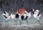 Kraanvogel behang Japanese Cranes, Vogel, Fotobehang4you, Verzenden, Minder dan 10 m², Kraanvogel, Japan