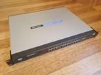 Linksys / Cisco SRW224G4P 28 poort switch met PoE, ZGAN, Computers en Software, Netwerk switches, Ophalen, Zo goed als nieuw