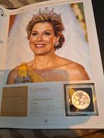 25 zwaar verzilverde munten van koningin maxima., Postzegels en Munten, Munten | Nederland, Ophalen of Verzenden