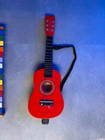 Rode Kindergitaar - Losse Snaren, Ophalen of Verzenden, Gebruikt, Klassieke of Spaanse gitaar