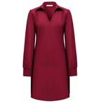 Triple Nine travelstof jurk bordeaux maat S, Triple Nine, Nieuw, Ophalen of Verzenden, Maat 36 (S)