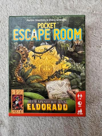 Pocket Escape Room het mysterie van Eldorado beschikbaar voor biedingen
