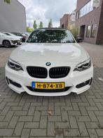 BMW 2-Serie cabrio 220i 184pk Aut 2020 Wit, Auto's, Achterwielaandrijving, Zwart, 4 cilinders, Cabriolet