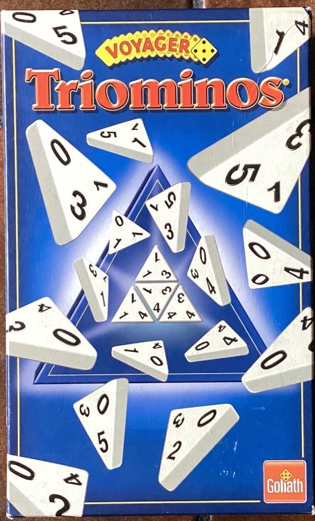 Triominos Voyager – compleet spel, Hobby en Vrije tijd, Gezelschapsspellen | Bordspellen, Zo goed als nieuw, Ophalen of Verzenden