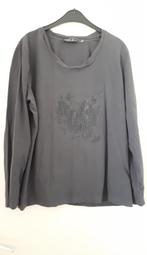 91...  zgan  tuniek maat 44, Ophalen of Verzenden, Zo goed als nieuw, Grijs, Blouse of Tuniek