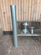 Dakdoorvoer en spirobuis, Doe-het-zelf en Verbouw, Buizen en Afvoer, Ophalen, Pvc, Zo goed als nieuw, Minder dan 2 meter