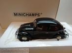 Minichamps Volkswagen 1200 - 1949 - Black, 1:18, Ophalen of Verzenden, Nieuw, Auto, MiniChamps