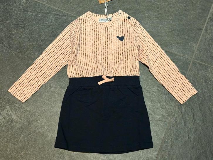 NIEUW roze/blauw jurkje mt 86 dirkje (€20) a1, Kinderen en Baby's, Babykleding | Maat 86, Nieuw, Meisje, Jurkje of Rokje, Ophalen of Verzenden
