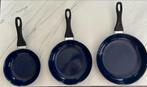 BK Blue braadpannen set 21, 25 en 29 cm, Ophalen of Verzenden, Zo goed als nieuw, Koekenpan of Braadpan
