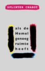 Splinter Chabot, Verzenden, Zo goed als nieuw, Splinter Chabot