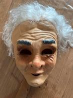 Sara masker, oude vrouw met grijs haar, Ophalen, Gebruikt, Feestartikel, Abraham of Sarah