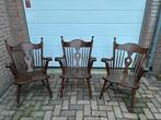 Vintage houten stoelen en tafel set, Ophalen