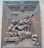 Hout Snij werk Vintage Antiek, Antiek en Kunst, Kunst | Beelden en Houtsnijwerken, Ophalen of Verzenden