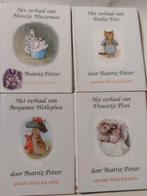 4 x Beatrix Potter boekjes Miezemuis Plooi Wollepluis Poeki, Ophalen of Verzenden, Sprookjes, Zo goed als nieuw, Beatrix Potter