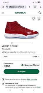 Air jordan retro 11 red lakleer mt 44, Kleding | Heren, Schoenen, Ophalen, Overige kleuren, Zo goed als nieuw, Nike Air Jordan