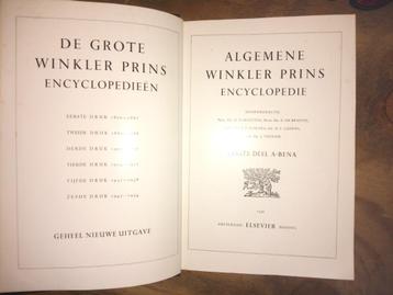 Algemene Winkler Prins beschikbaar voor biedingen