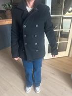 Nieuwe Zwart wollen Herenjas, Ophalen, Nieuw, Maat 48/50 (M), Zwart
