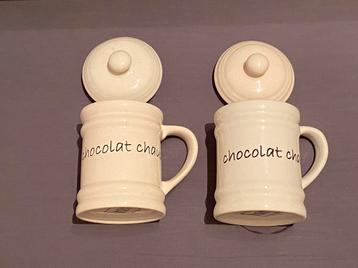Riviera Maison Chocolat Chaud Mokken met Deksel beschikbaar voor biedingen
