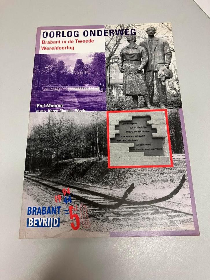 Oorlog onderweg Brabant in de tweede wereldoorlog, Boeken, Oorlog en Militair, Gelezen, Algemeen, Tweede Wereldoorlog, Ophalen of Verzenden