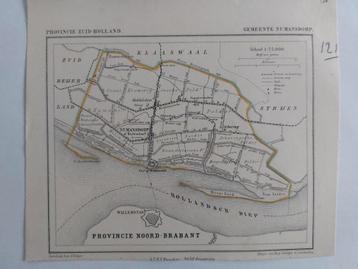 126 / Numansdorp Hollandsch Diep Litho door J. Kuyper beschikbaar voor biedingen
