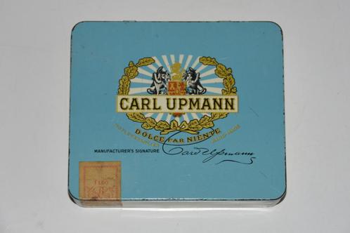 Carl Upmann Dolce Far Niente sigaren blik met banderol 60s, Verzamelen, Rookartikelen, Aanstekers en Luciferdoosjes, Gebruikt