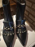 Manfield enkellaarzen met studs - maat 37, Ophalen of Verzenden, Nieuw, Zwart