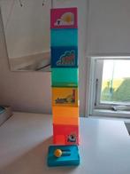 Playskool stapel boxen met balletje., Kinderen en Baby's, Speelgoed | Overig, Ophalen of Verzenden, Gebruikt, Jongen of Meisje