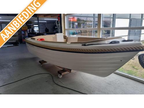Lago Amore 478 Sloep + Electrische EPropulsion, Watersport en Boten, Sloepen, Nieuw, Tot 10 pk, 3 tot 6 meter, Polyester