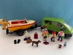 Playmobil Gezinswagen met boot 4144, Ophalen of Verzenden, Gebruikt, Complete set