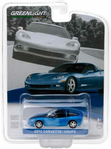 2012 Corvette Coupe van Greenlight 1/64 beschikbaar voor biedingen