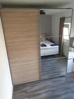 Schuifdeurkast Leenbakker, Huis en Inrichting, Kasten | Kledingkasten, Ophalen, Gebruikt, 150 tot 200 cm, Met hangruimte