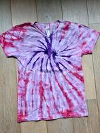 Carnaval TIE & DYE Hippie shirt L handgeverfd en nieuw, Ophalen of Verzenden, Nieuw, Maat 52/54 (L), Roze
