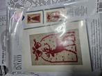 Borduurpatroon kerstkaartjes..tegen verzendkosten, Ophalen of Verzenden, Zo goed als nieuw, Handborduren, Patroon