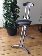 Verstelbare strijkkruk / stastoel van Brabantia, Huis en Inrichting, Bureaustoelen, Ophalen, Zo goed als nieuw, Zwart, Bureaukruk