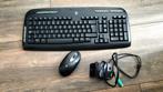 Logitech draadloze toetsenbord en muis, Gebruikt, Toetsenbord en muis-set, Ophalen of Verzenden, Draadloos