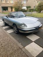 Alfa Romeo Spider 2.0 1983 zilvergrijsl, Auto's, Alfa Romeo, Achterwielaandrijving, Zwart, Cabriolet, 400 kg