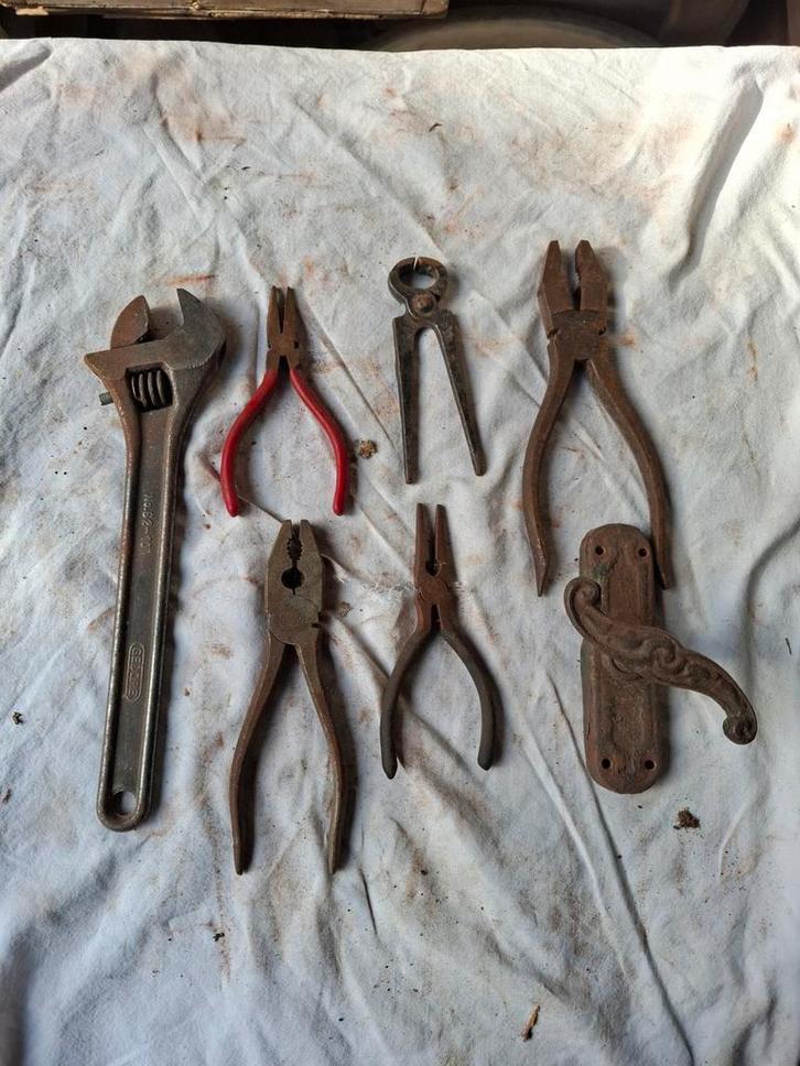 Collectie Antiek Gereedschap, Antiek en Kunst, Antiek | Gereedschap en Instrumenten, Ophalen of Verzenden