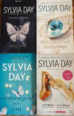 4 x Sylvia Day, verstrengeld met jou,een nacht uit duizenden, Ophalen of Verzenden, Zo goed als nieuw, Sylvia Day, Nederland