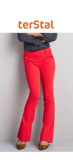 Gezocht Nicolette Kluijver flared fit travelbroek rood S/M, Kleding | Dames, Ophalen of Verzenden, Zo goed als nieuw, Rood